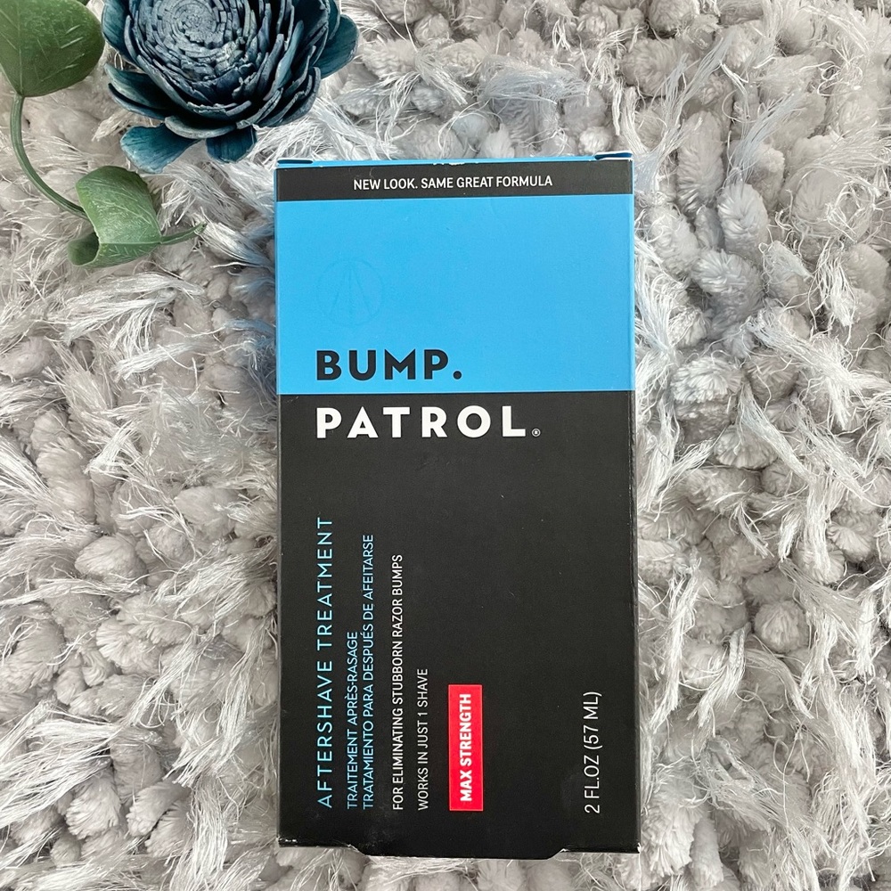 NWT BUMP PATROL AFTERSHAVE TREATMENT Max Strength. Eliminates bumps in one shave